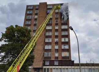 Firefighters Respond to High-Rise Flats Fire in Catford news-05092024-010005