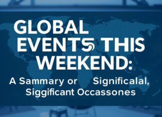 Global Events This Weekend: A Roundup of Notable Happenings Global Events This Weekend: A Summary of Significant Occasions