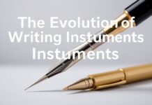 The Evolution of Writing Instruments: From Quills to Modern Pens The Evolution of Writing Instruments: From Quills to Modern Pens